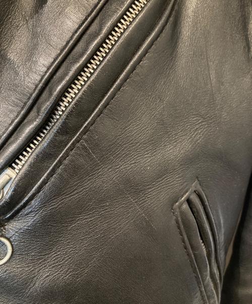 Schott（ショット）Schott (ショット) ダブルライダースジャケット 2504 ブラック サイズ:36の古着・服飾アイテム