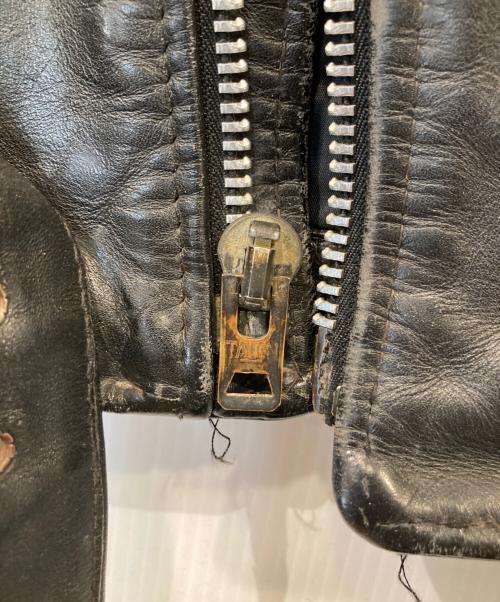 Schott（ショット）Schott (ショット) ダブルライダースジャケット 2504 ブラック サイズ:36の古着・服飾アイテム