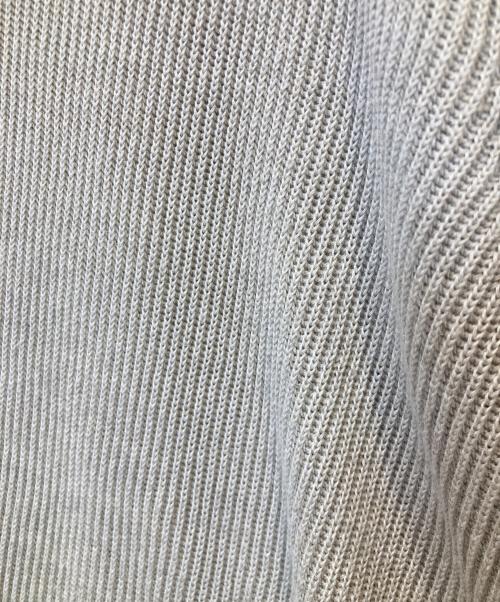 BATONER（バトナ―）BATONER (バトナ―) HIGHCOUNT LINEN Vネック BN-22SL-012 ベージュ サイズ:2の古着・服飾アイテム