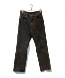 KAPTAIN SUNSHINE（キャプテンサンシャイン）の古着「Skate Shoecut Denim Pants/VINTAGE WASH/スケートシューカットデニムパンツ/ヴィンテージウォッシュ/KSBS107DZ」｜ブラウン