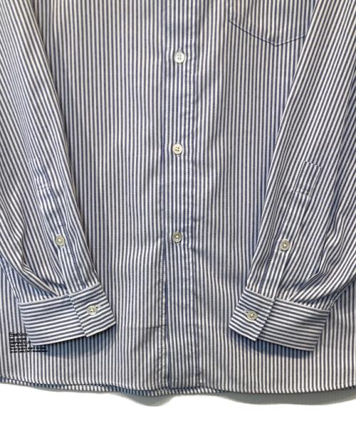 FreshService（フレッシュサービス）FreshService (フレッシュサービス) DRY OXFORD CORPORATE L/S B.D SHIRT ドライオックスフォードコーポレートロングスリーブビー・ディーシャツ FSC251-50003B ブルー サイズ:Sの古着・服飾アイテム