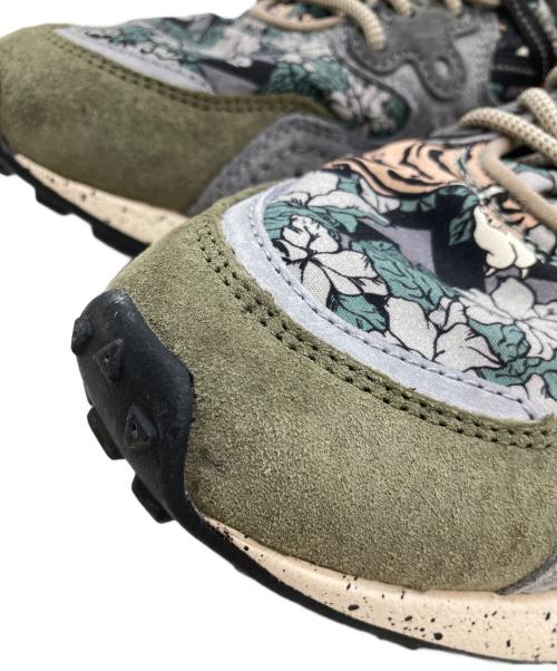 Flower MOUNTAIN（フラワーマウンテン）FLOWER MOUNTAIN (フラワーマウンテン) YAMANO3 ヤマノスリー FM63825 スニーカー ブラウン×カーキ サイズ:US 8の古着・服飾アイテム