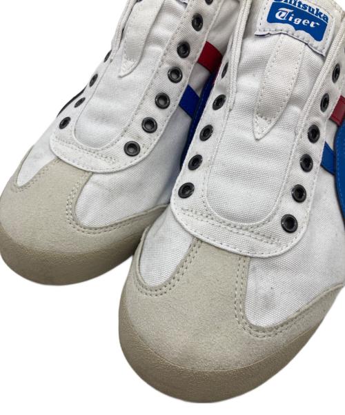 Onitsuka Tiger（オニツカタイガー）Onitsuka Tiger (オニツカタイガー) MEXICO 66 SLIP-ON メキシコシックスティシックススリップオン 1183A360 スニーカー ホワイト サイズ:26cmの古着・服飾アイテム