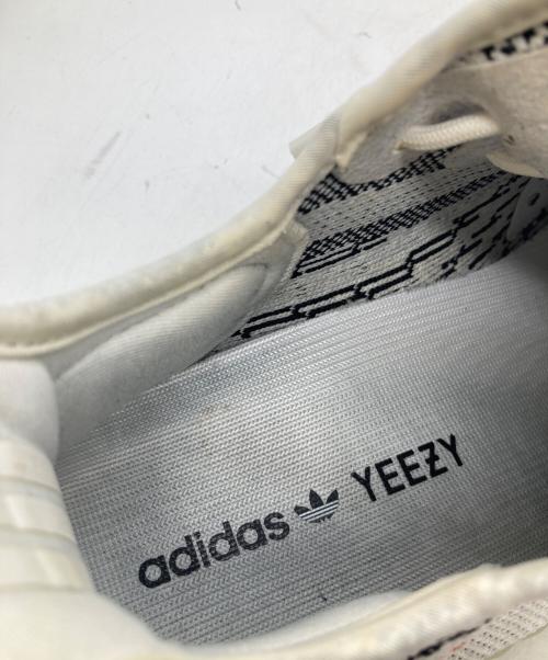 adidas（アディダス）adidas (アディダス) YEEZY BOOST 350 V2 -スニーカー CP9654 ホワイト×ブラック サイズ:27cmの古着・服飾アイテム