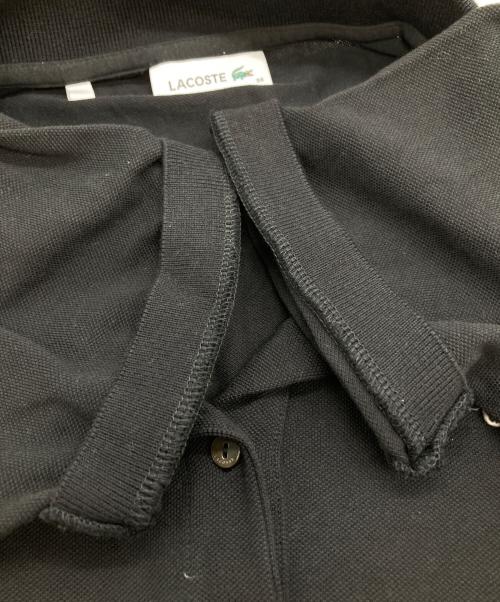 LACOSTE（ラコステ）LACOSTE (ラコステ) 鹿の子地マキシ丈ドレス EF024J ブラック サイズ:36の古着・服飾アイテム