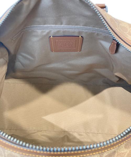 COACH（コーチ）COACH (コーチ) PEANUTS (ピーナッツ) ベンチュラー バッグ・シグネチャー キャンバス・パッチ/CBI42 ベージュの古着・服飾アイテム