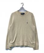 POLO BY RALPH LAURENポロ バイ ラルフローレン）の古着「コットンニット」｜アイボリー