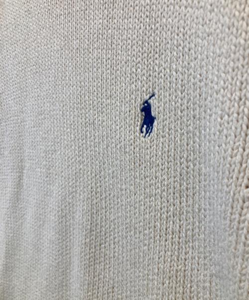 POLO BY RALPH LAUREN（ポロ バイ ラルフローレン）POLO BY RALPH LAUREN (ポロ バイ ラルフローレン) コットンニット アイボリー サイズ:Lの古着・服飾アイテム