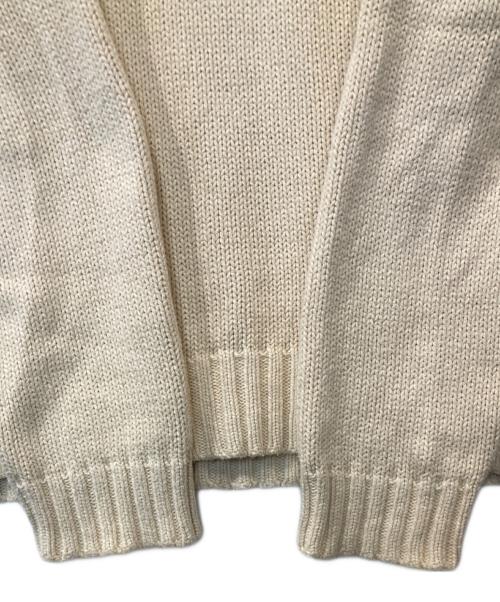 POLO BY RALPH LAUREN（ポロ バイ ラルフローレン）POLO BY RALPH LAUREN (ポロ バイ ラルフローレン) コットンニット アイボリー サイズ:Lの古着・服飾アイテム