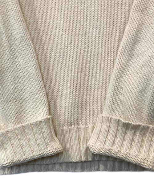 POLO BY RALPH LAUREN（ポロ バイ ラルフローレン）POLO BY RALPH LAUREN (ポロ バイ ラルフローレン) コットンニット アイボリー サイズ:Lの古着・服飾アイテム