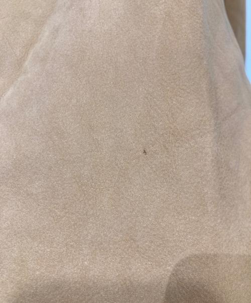 THE TERRITORY AHEAD（ザ テリトリー アヘッド）THE TERRITORY AHEAD (ザ テリトリー アヘッド) レザージャケット ベージュ サイズ:XXLの古着・服飾アイテム