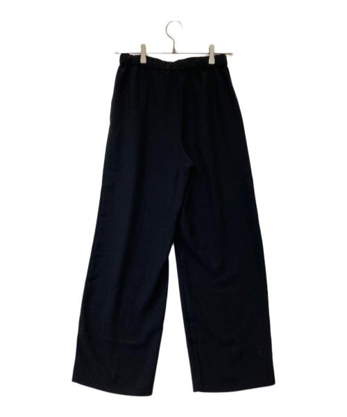 23区（ニジュウサンク）23区 (ニジュウサンク) ストレッチジョーゼット ワイドパンツ PRWOCM0631 ブラック サイズ:38の古着・服飾アイテム