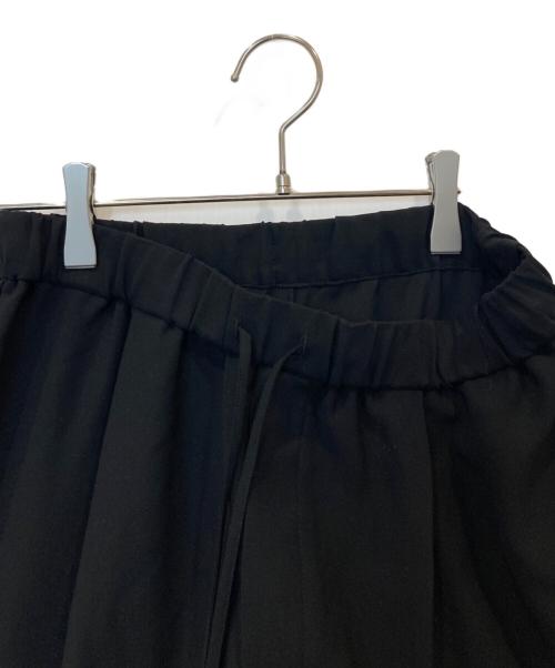 23区（ニジュウサンク）23区 (ニジュウサンク) ストレッチジョーゼット ワイドパンツ PRWOCM0631 ブラック サイズ:38の古着・服飾アイテム