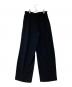 23区 (ニジュウサンク) ストレッチジョーゼット ワイドパンツ PRWOCM0631 ブラック サイズ:38：4000円