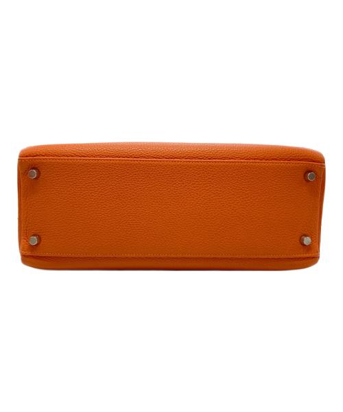 HERMES（エルメス）HERMES (エルメス) ケリー32 内縫い/□E刻印/トゴ オレンジ サイズ:32の古着・服飾アイテム