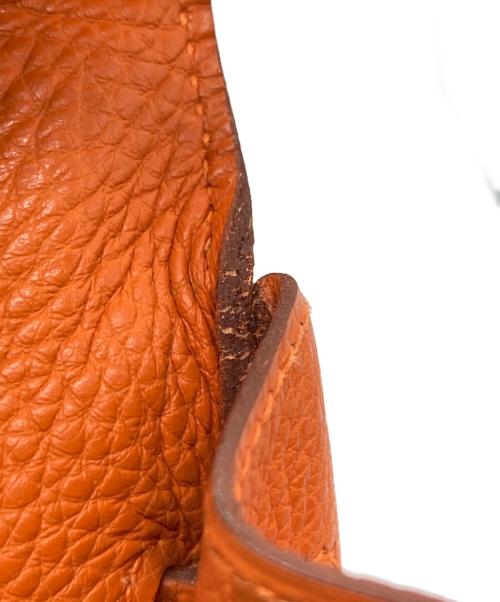 HERMES（エルメス）HERMES (エルメス) ケリー32 内縫い ハンドバッグ オレンジの古着・服飾アイテム