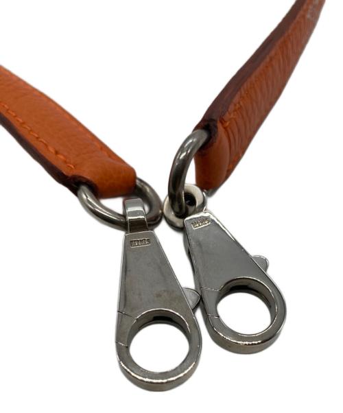 HERMES（エルメス）HERMES (エルメス) ケリー32 内縫い ハンドバッグ オレンジの古着・服飾アイテム