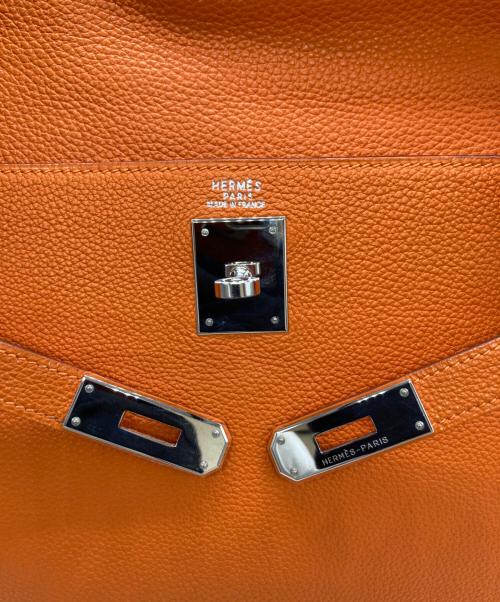 HERMES（エルメス）HERMES (エルメス) ケリー32 内縫い/□E刻印/トゴ オレンジ サイズ:32の古着・服飾アイテム