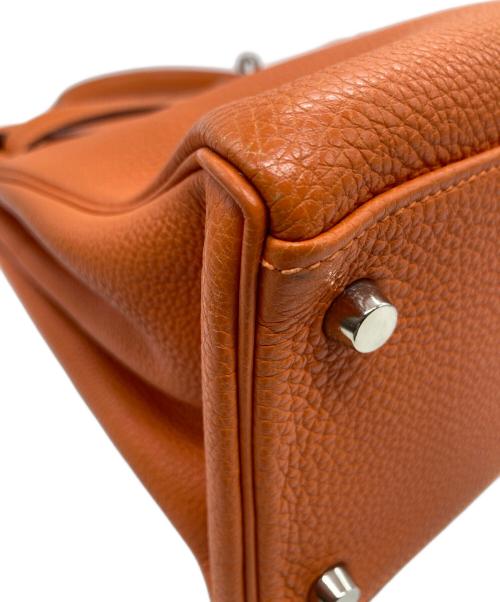 HERMES（エルメス）HERMES (エルメス) ケリー32 内縫い/□E刻印/トゴ オレンジ サイズ:32の古着・服飾アイテム