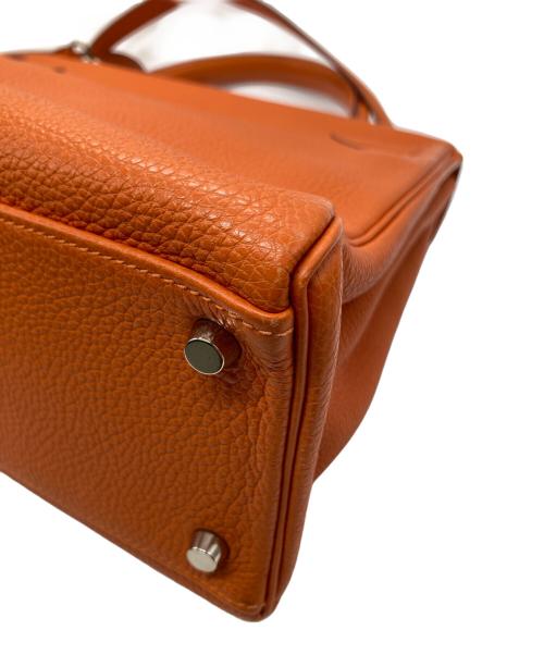 HERMES（エルメス）HERMES (エルメス) ケリー32 内縫い/□E刻印/トゴ オレンジ サイズ:32の古着・服飾アイテム