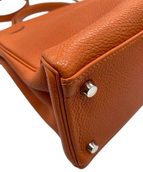 HERMES（エルメス）HERMES (エルメス) ケリー32 内縫い/□E刻印/トゴ オレンジ サイズ:32の古着・服飾アイテム