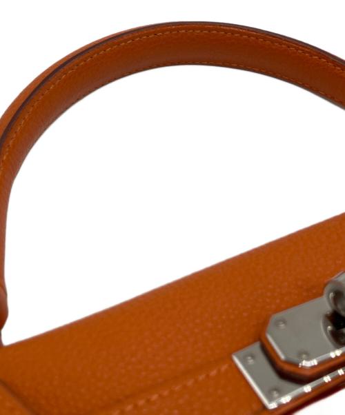 HERMES（エルメス）HERMES (エルメス) ケリー32 内縫い ハンドバッグ オレンジの古着・服飾アイテム