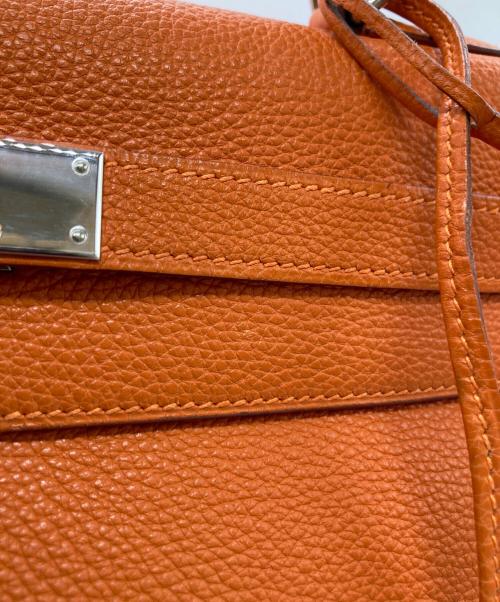 HERMES（エルメス）HERMES (エルメス) ケリー32 内縫い/□E刻印/トゴ オレンジ サイズ:32の古着・服飾アイテム