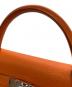 中古・古着 HERMES (エルメス) ケリー32 内縫い/□E刻印/トゴ オレンジ サイズ:32：900000円