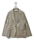 UNITED ARROWSユナイテッドアローズ）の古着「テーラードジャケット」｜アイボリー