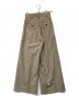 BALLSEY (ボールジィ) メランジカルゼ タックワイドパンツ 11043404301 ベージュ サイズ:32 未使用品：9000円