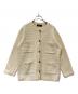JOURNAL STANDARD relume（ジャーナルスタンダード レリューム）の古着「TWEEDYニットジャケット 23080462816030」｜ベージュ