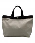 Herve Chapelierエルベシャプリエ）の古着「コーデュラスクエアトートB5サイズ(M) / 舟型トート 704C」｜マスティック×モカ