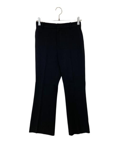 EVERYDAY I LIKE.（エヴリデイ アイ ライク）EVERYDAY I LIKE. (エヴリデイ アイ ライク) Cropped パンツ　22030500819010 ブラック サイズ:34の古着・服飾アイテム