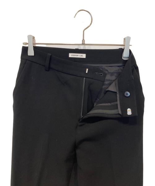 EVERYDAY I LIKE.（エヴリデイ アイ ライク）EVERYDAY I LIKE. (エヴリデイ アイ ライク) Cropped パンツ　22030500819010 ブラック サイズ:34の古着・服飾アイテム
