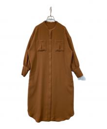 haunt（ハウント）の古着「シャツドレス　1232050099BLK」｜グレー