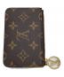 LOUIS VUITTON（ルイ ヴィトン）の古着「カードケース　M81882」｜ブラウン