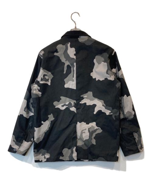 Dickies（ディッキーズ）Dickies (ディッキーズ) CANVAS CAMO COVERALLS / カモ柄カバーオール DK006843 グレー×ブラック サイズ:Mの古着・服飾アイテム