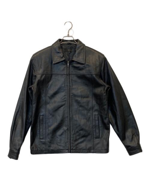 GAINER（ガイナー）GAINER (ガイナー) レザージャケット ブラック サイズ:Lの古着・服飾アイテム