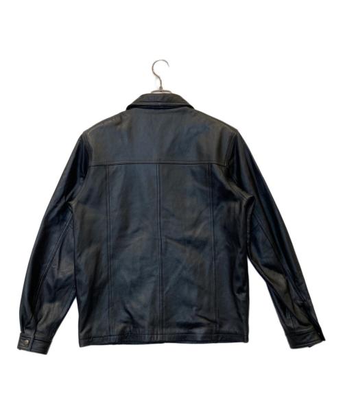 GAINER（ガイナー）GAINER (ガイナー) レザージャケット ブラック サイズ:Lの古着・服飾アイテム