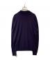JOHN SMEDLEY（ジョンスメドレー）の古着「モックネックニット」｜パープル