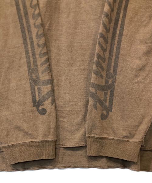 DEUXIEME CLASSE（ドゥーズィエム クラス）DEUXIEME CLASSE (ドゥーズィエム クラス) 袖プリントTシャツ 21070500708030 ブラウン サイズ:表記がないため不明の古着・服飾アイテム