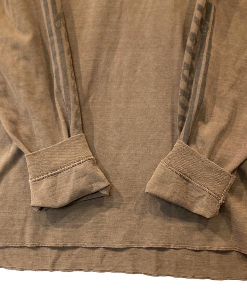 DEUXIEME CLASSE（ドゥーズィエム クラス）DEUXIEME CLASSE (ドゥーズィエム クラス) 袖プリントTシャツ 21070500708030 ブラウン サイズ:表記がないため不明の古着・服飾アイテム