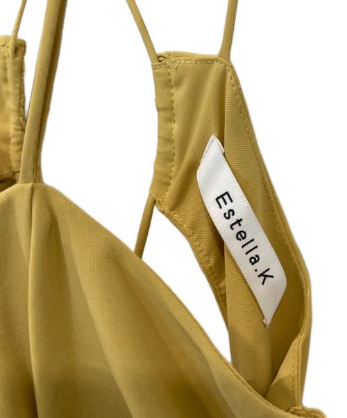 Estella.K（エステラケー）Estella.K (エステラケー) Leonora Maxi Dress（レオノーラ マキシドレス）123251260 イエロー サイズ:FREEの古着・服飾アイテム