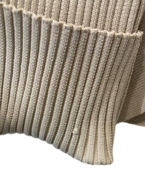 Diagram（ダイアグラム）Diagram (ダイアグラム) ペプラムニットカーディガン/0325353368 ベージュ サイズ:36の古着・服飾アイテム