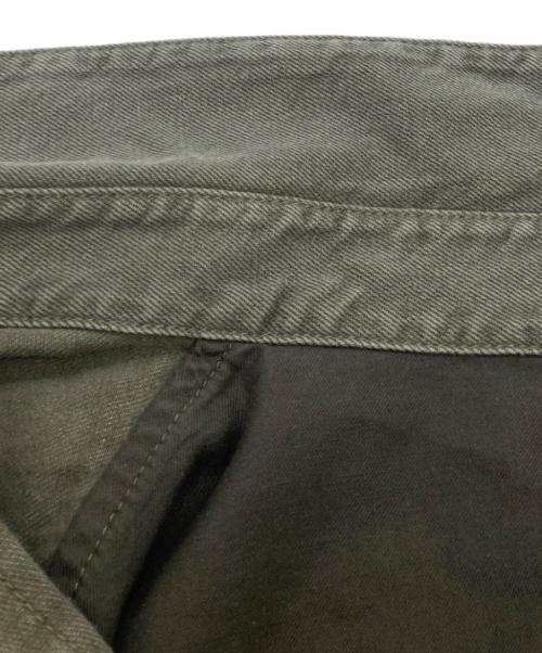 GRACE CONTINENTAL（（グレースコンチネンタル）GRACE CONTINENTAL (（グレースコンチネンタル) ツイルハーフスリーブシャツ 0125341129 カーキ サイズ:36の古着・服飾アイテム