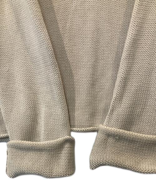 DEUXIEME CLASSE（ドゥーズィエム クラス）DEUXIEME CLASSE (ドゥーズィエム クラス) Cotton 3G Vneck Knit（コットン3G Vネックニット）24080560211010 ベージュ サイズ:不明の古着・服飾アイテム