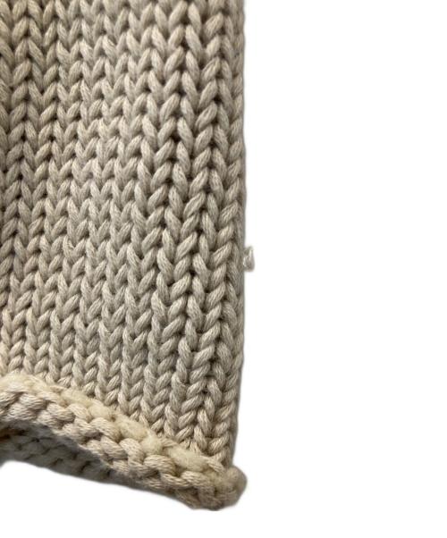 DEUXIEME CLASSE（ドゥーズィエム クラス）DEUXIEME CLASSE (ドゥーズィエム クラス) Cotton 3G Vneck Knit（コットン3G Vネックニット）24080560211010 ベージュ サイズ:不明の古着・服飾アイテム