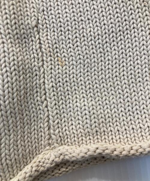 DEUXIEME CLASSE（ドゥーズィエム クラス）DEUXIEME CLASSE (ドゥーズィエム クラス) Cotton 3G Vneck Knit（コットン3G Vネックニット）24080560211010 ベージュ サイズ:不明の古着・服飾アイテム