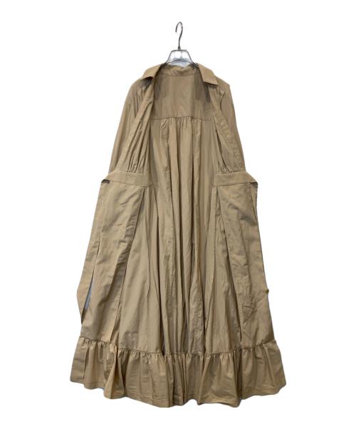 GRACE CLASS（グレースクラス）GRACE CLASS (グレースクラス) カシュクールシャツワンピース　0225331017 ベージュ サイズ:36の古着・服飾アイテム