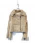 GRACE CLASS（グレースクラス）の古着「ラビットファージャケット 23304062」｜ベージュ